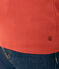 T-shirt L'Iconique scollo a V in cotone tinta unita donna marrone FAMEUX