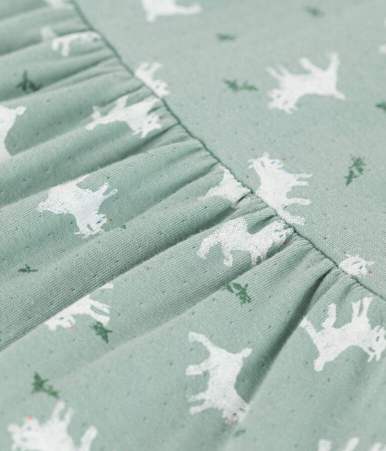 Abito a maniche lunghe in tubique con stampa per beb&egrave; PAUL/ MULTICO