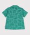 Camicia a maniche corte in cotone bambino verde