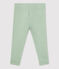 Leggings in maglia traforata per bebè verde HERBIER