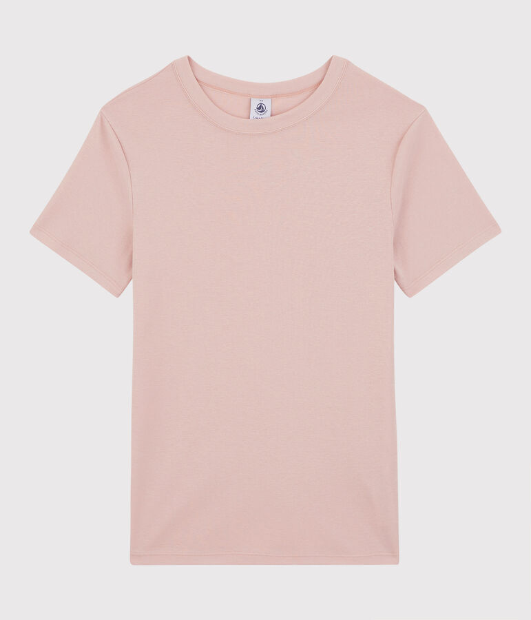 T-shirt girocollo iconica in cotone Donna rosa GLOVE