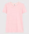 T-shirt REGULAR girocollo in cotone rigato donna AVALANCHE/ SHOCKING