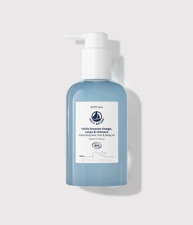 Olio detergente per viso, corpo e capelli - 250 ml