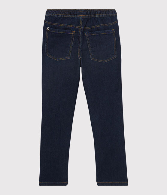 Pantalone regular bambino in denim blu DENIM BLEU FONCE