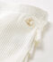 Leggings da bebè femmina con balze bianco MARSHMALLOW CN