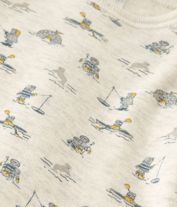 Coordinato 3 pezzi per beb&egrave; maschio verde/blu