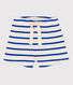 Shorts bebè in maglia a costine a righe