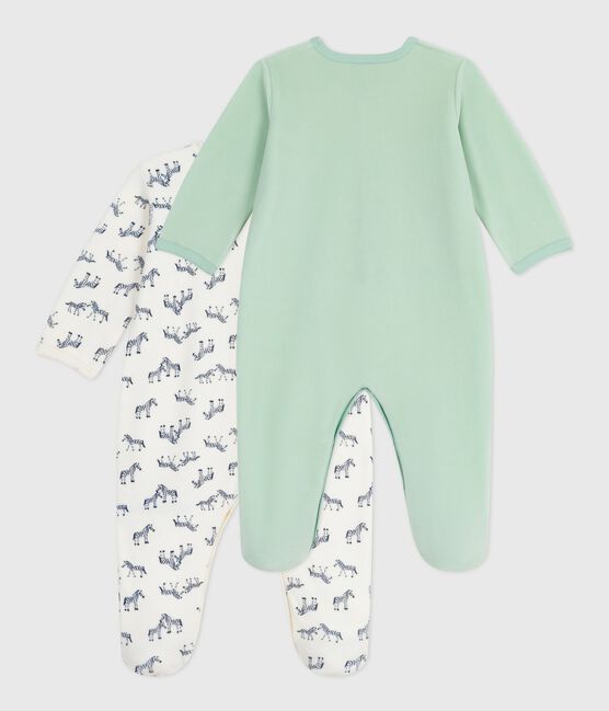 Set di pigiami in cotone con stampa neonato variante 1