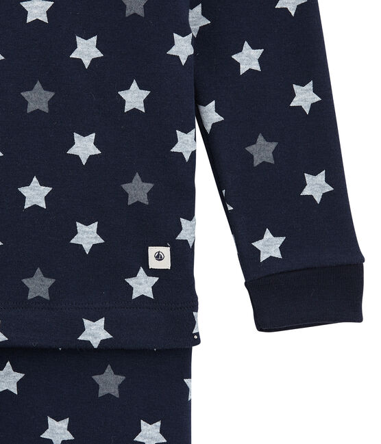 Pigiama per bambino blu SMOKING/bianco MULTICO