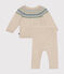 Set 2 pezzi in maglia neonato bianco AVALANCHE/ MULTICO