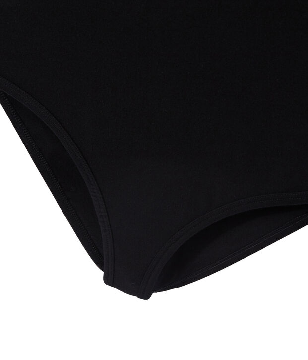 Body donna BODYCONIQUE in cotone nero