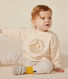 Maglia in tessuto felpato neonato