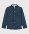 Camicia denim bambino blu DENIM BLEU DELAVE