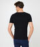 T-shirt maniche corte scollo a V uomo nero NOIR