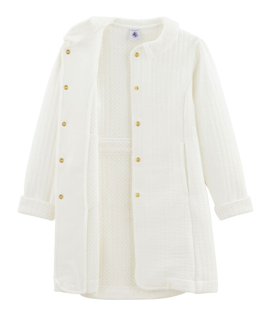 Cappotto bambina bianco MARSHMALLOW