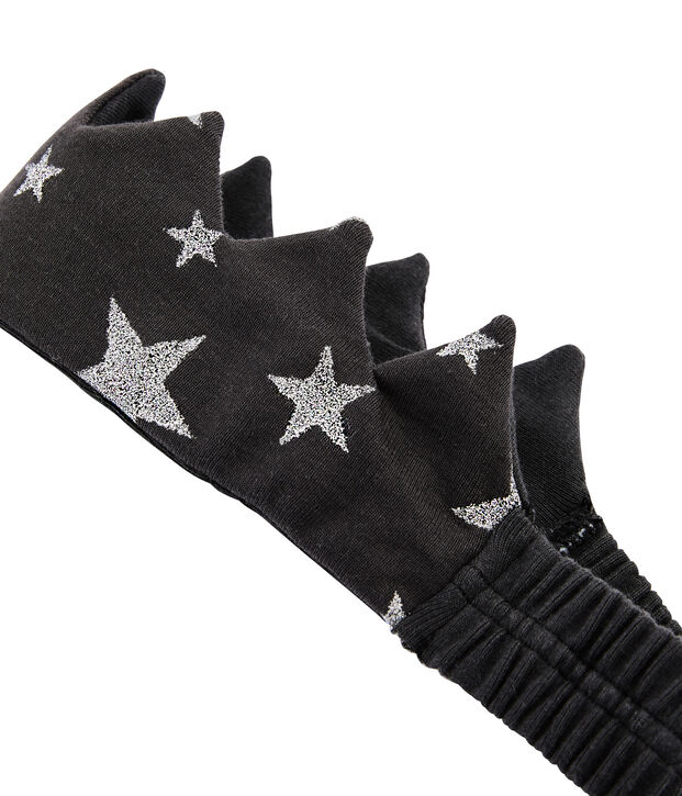 Coroncina beb&egrave; a costine grigio/grigio