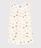 Pigiama corto in cotone con stampa di frutti bambino bianco/multicolore