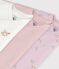 Set di body incrociati a maniche corte in cotone fantasia neonato multicolore