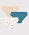 Confezione da 3 slip bambino in cotone motivo berretto variante 1