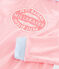 Felpa con cappuccio in cotone a righe Donna rosa GRETEL/bianco MARSHMALLOW