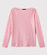 T-shirt donna a maniche lunghe in lino iridescente