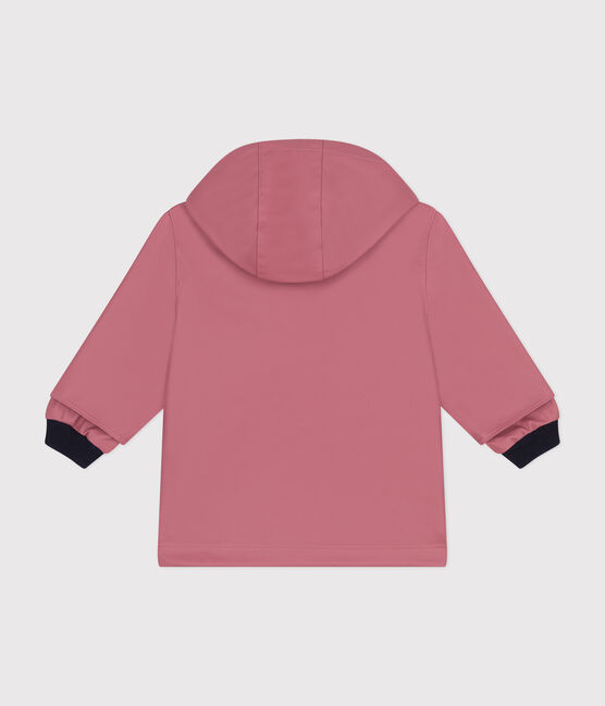 Impermebile iconico neonato rosa ROSEWOOD