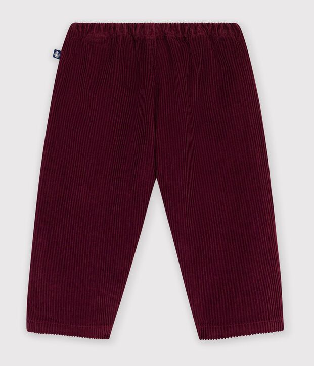 Pantaloni in velluto tinta unita neonato TRUFFE