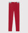 Jeggings in cotone elasticizzato bambina rosso TERKUIT