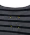 Marinière unisex grigio MAKI/nero BLACK