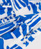 Abito lungo con spalline in cotone stampato bambina blu MARSHMALLOW/ PORCELANA