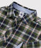 Camicia bambino a scacchi blu SMOKING/bianco MULTICO