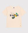 T-shirt stampata in jersey leggero bambino bianco AVALANCHE/ MULTICO