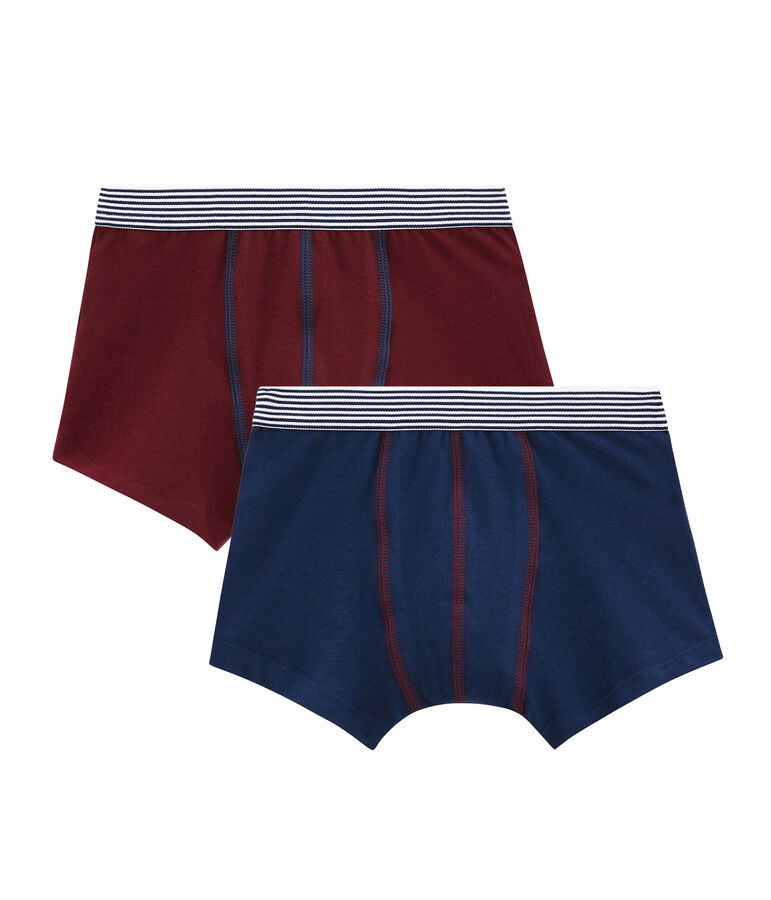 Lotto di 2 boxers per bambino multicolore