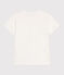 T-shirt a maniche corte in cotone con stampa bambino bianco MARSHMALLOW