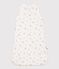 Sacco nanna neonato in cotone con stampa a fiori TOG 1,5 bianco MARSHMALLOW/bianco MULTICO