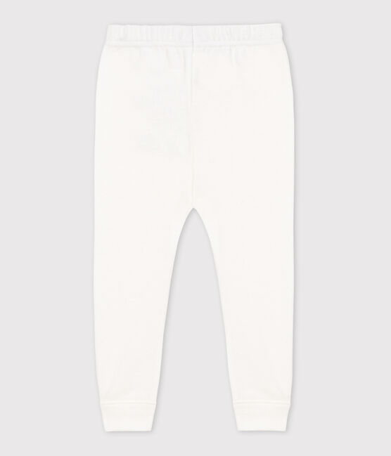 Leggings in cotone bebè bianco MARSHMALLOW