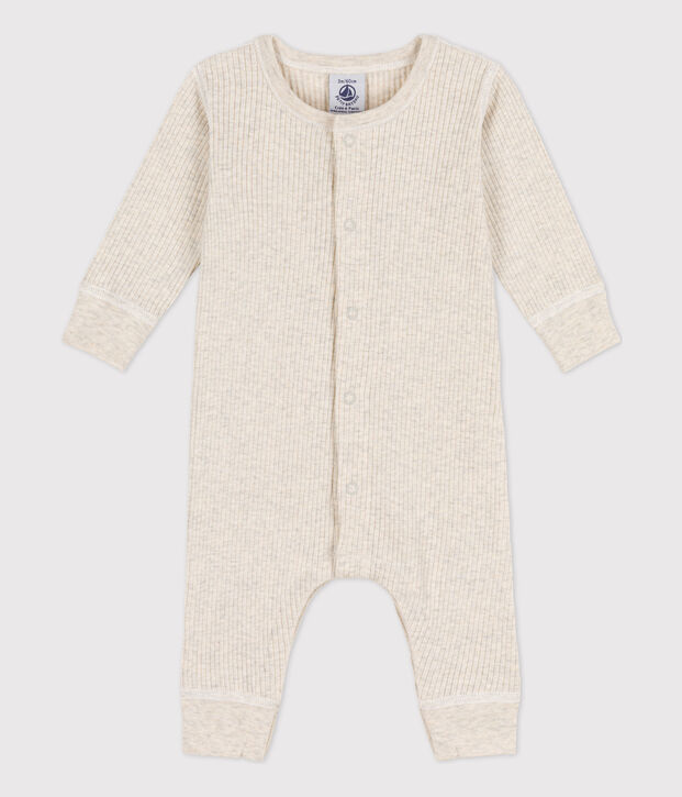 Tutina lunga beb&egrave; in maglia a costine MONTELIMAR CHINE