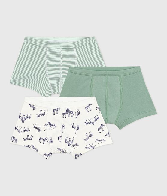Set di boxer in cotone con stampa zebrata in vita bambino variante 1