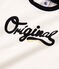 T-shirt bambino maniche corte bianco MARSHMALLOW