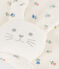 Doudou a fiori in cotone bianco MARSHMALLOW/bianco MULTICO