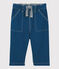 Pantaloni in cotone bebè. blu MAJOR