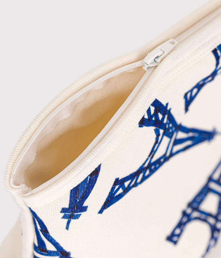 Pochette Parigi ecru/multicolore