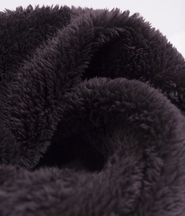 Ampia fascia paraorecchie bambino unisex grigio