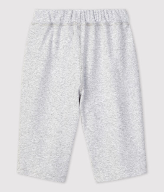 Bermuda in cotone bambino grigio POUSSIERE CHINE