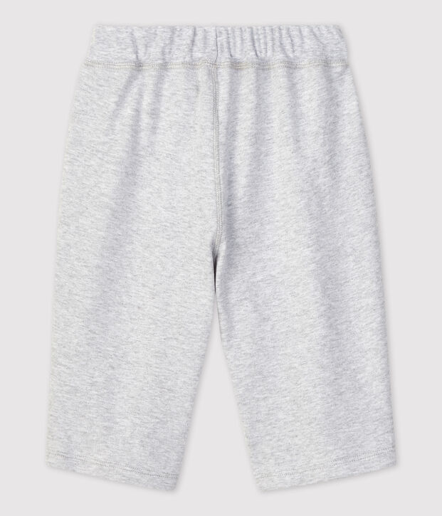 Bermuda in cotone bambino grigio