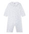 Combisac bebé unisex 2 in 1 bianco ECUME/marrone SHITAKE