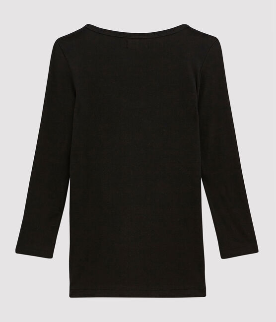 T-shirt iconica donna nero NOIR