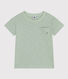 T-shirt bambino in jersey fiammato