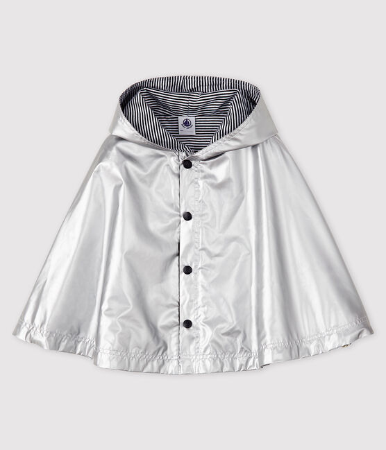 Mantella idrorepellente bebè femmina/maschio grigio ARGENT