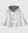 Mantella idrorepellente bebè femmina/maschio grigio ARGENT